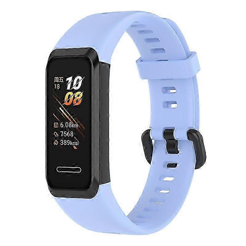 Huawei Watch Band 4 (ADS-B29) szíj csere állítható szilikon óraszíj - narancssárga