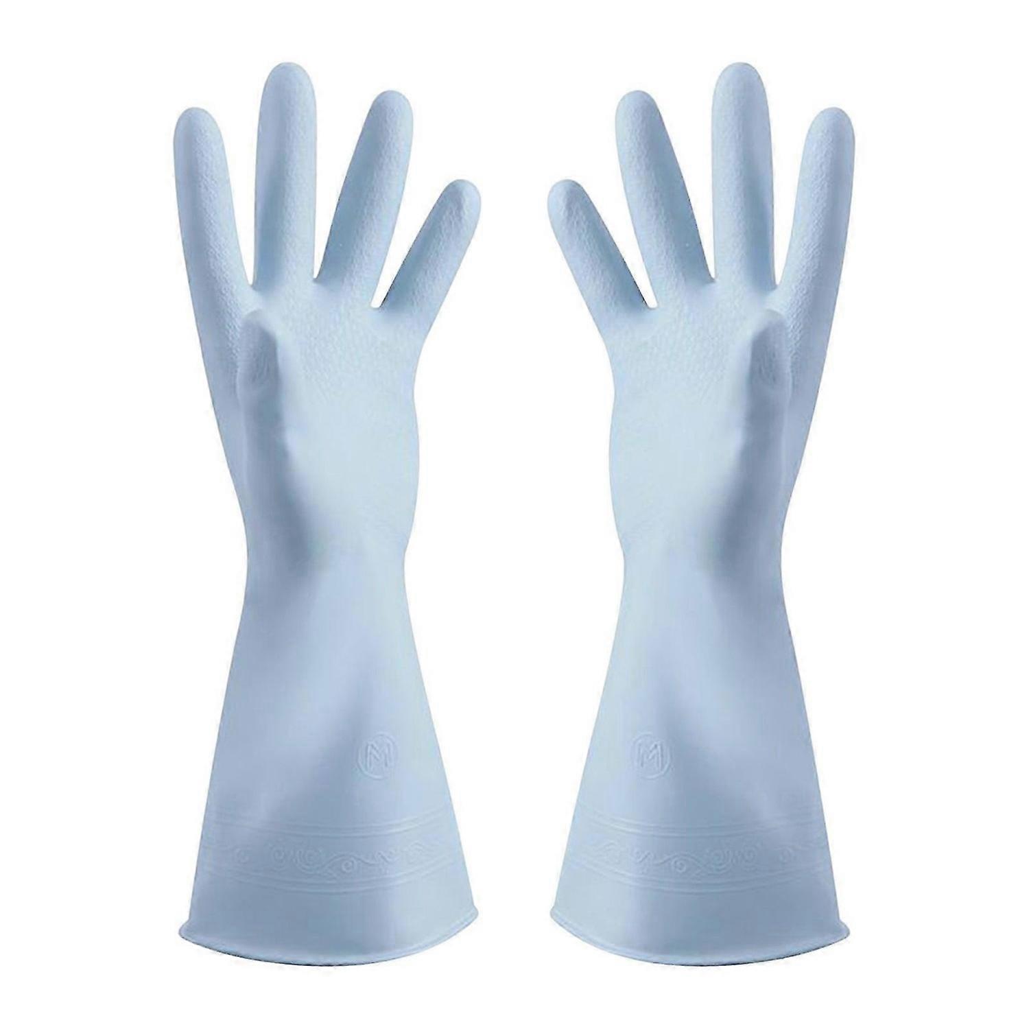 Gants de nettoyage ménagers, gants de nettoyage de vaisselle réutilisables, kit ménager antidérapant de qualité alimentaire