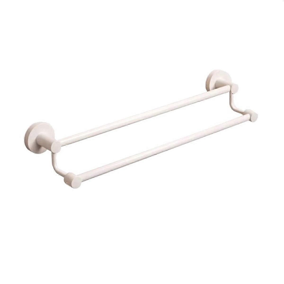 Double-Pole Bath Towel Bar Rack- Stainless Steel Towel Rack Used in Bathroom. Double-Pole Heavy-Duty