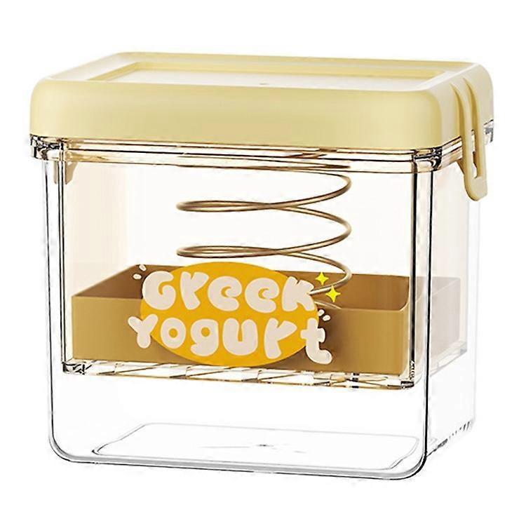 Greek Yogurt Strainer Rectangle Yogurt Separator Cold Brew Compression Fine Mesh Filter ( BPA Free , No FDA )