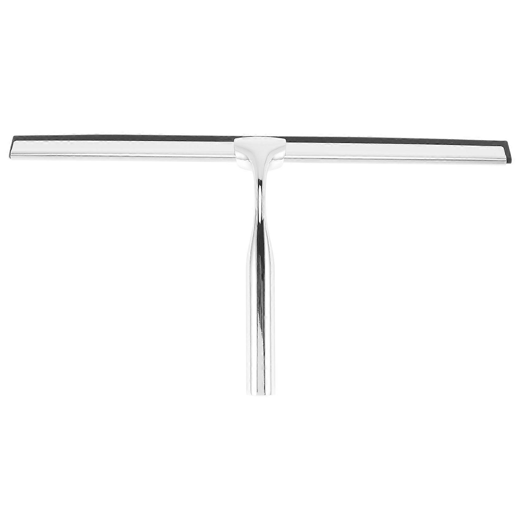 Squeegee Stainless Steel Shower Wiper 31cm Shower Squeegee Without Drilling Window Puller with Wall 