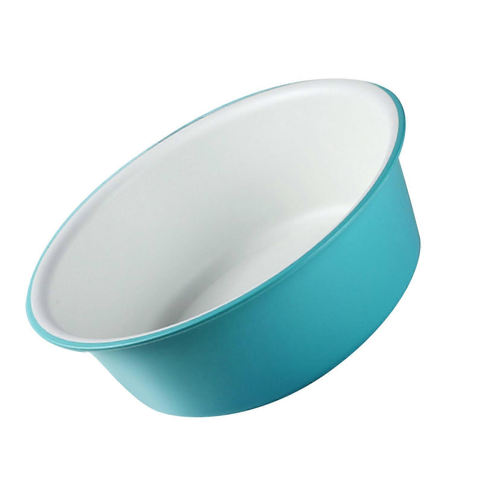 Plastic Thickened Wash Basin 33.5x11.5cm White for Multipurpose Use