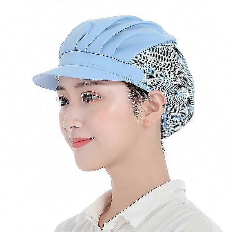 3 Pcs Chef Beret Unisex Kitchen Hat with Mesh Working for Workshop Factory Kitchen Catering Bakery