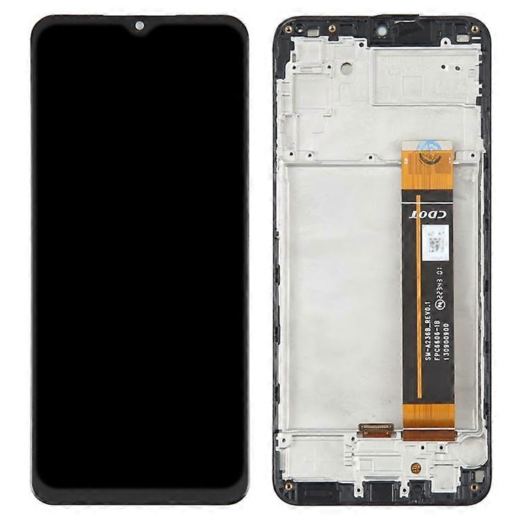 Compatible For Samsung Galaxy A23 5G (Global Version) A236B Grade C LCD Screen and Digitizer Assembly + Frame Replacement Part (wi