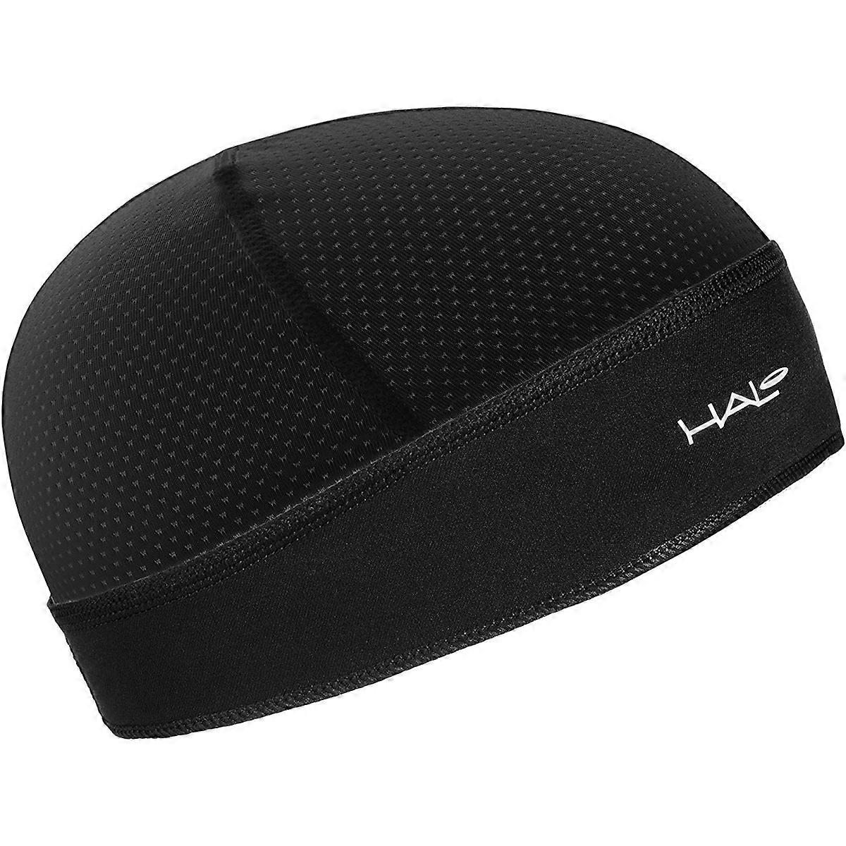 Halo Headband Skull Cap - Black