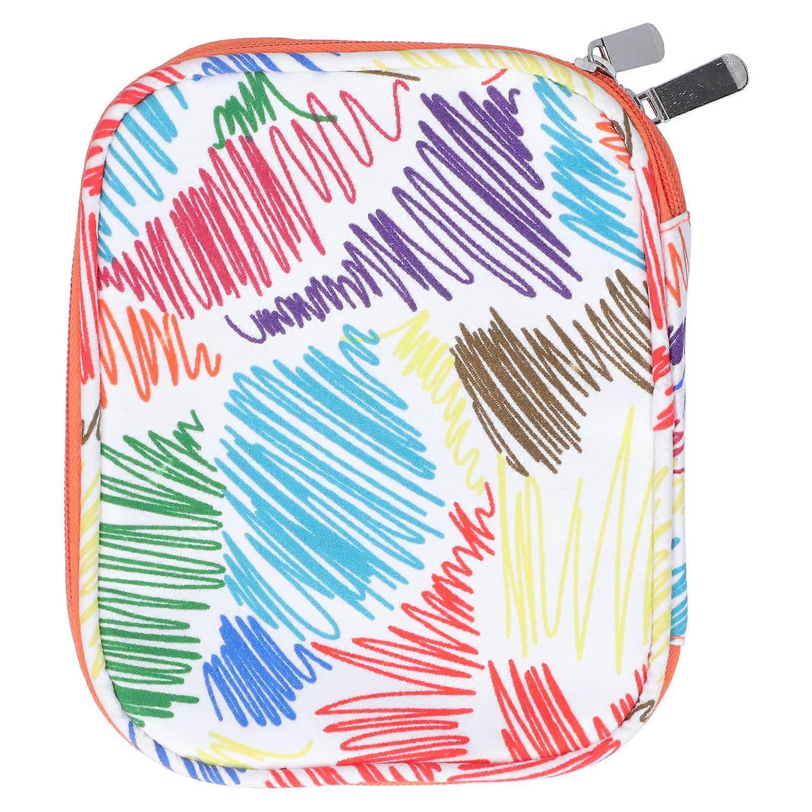 Häkelnadel-Etui DIY Double Layer Design Aufbewahrung Waschbares Strickzubehör für Bastelliebhaber