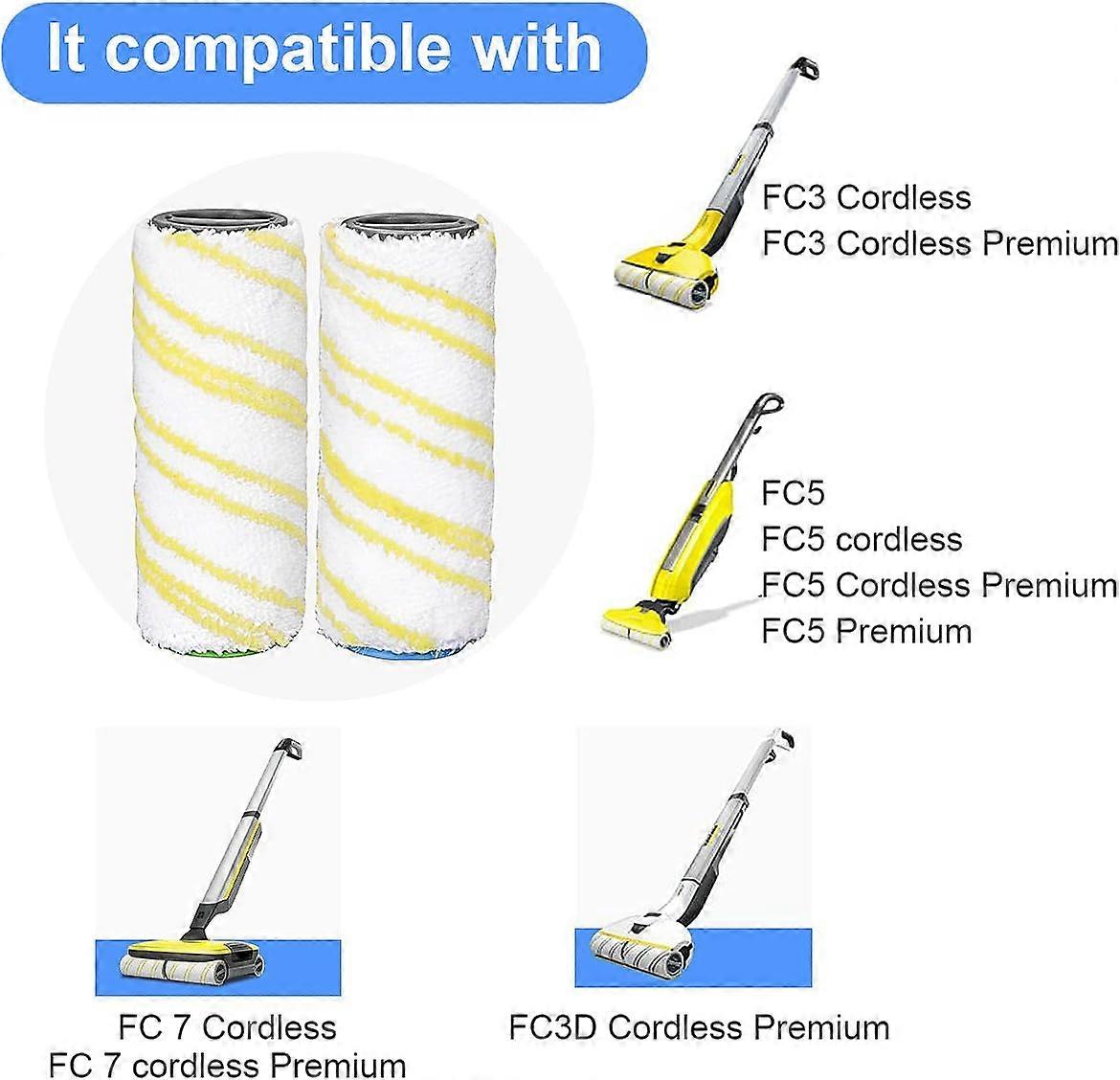 Spare  Roller Sleeves  Accessory Rollers - Set of 2