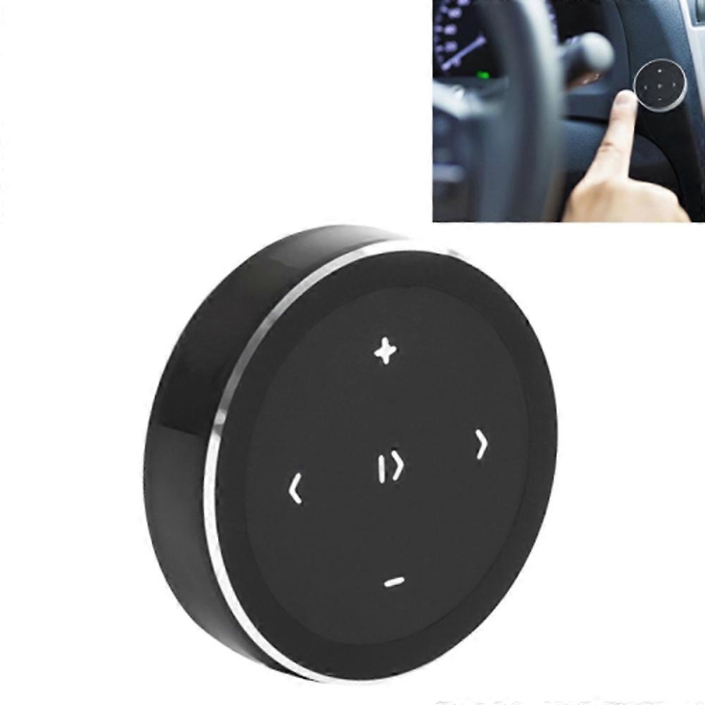 Bluetooth-compatible Car Steering Wheel Remote Control Phone Music Controller Camera Shutter