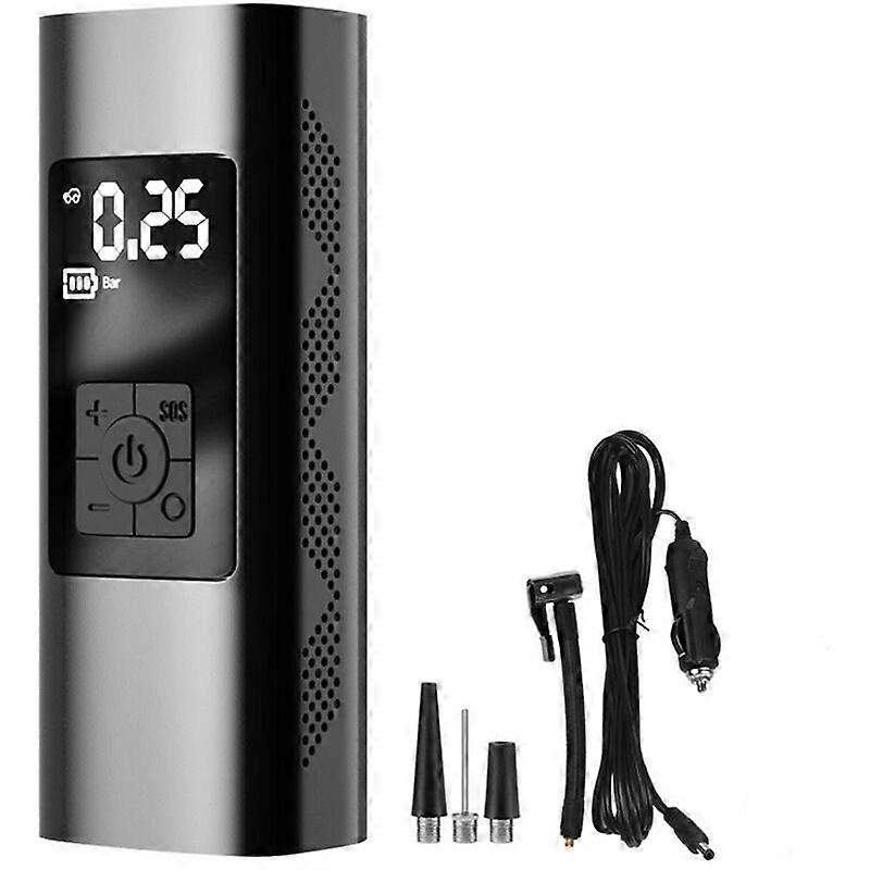 Wireless Air Pump Smart Handheld Electric Fast Inflate Tire Pressure Preset Inflator Cordless Air Pump
