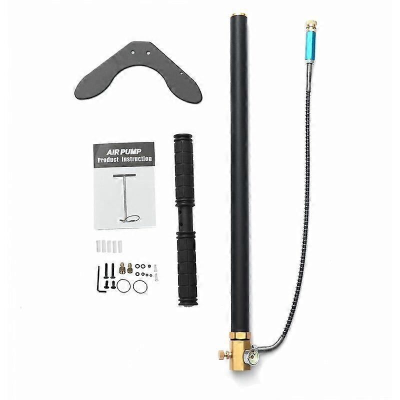 Underwater Diving Oxygen Air Tank Reserve Hand Pump Powered Inflator