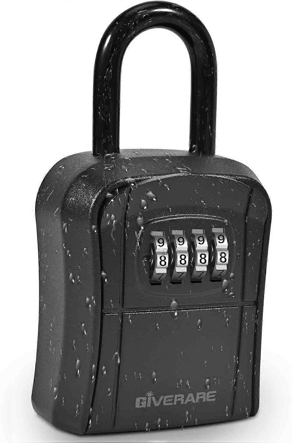 High quality brand new  Key Lock Box, Wall Mount 4 Digits Combination Lockbox