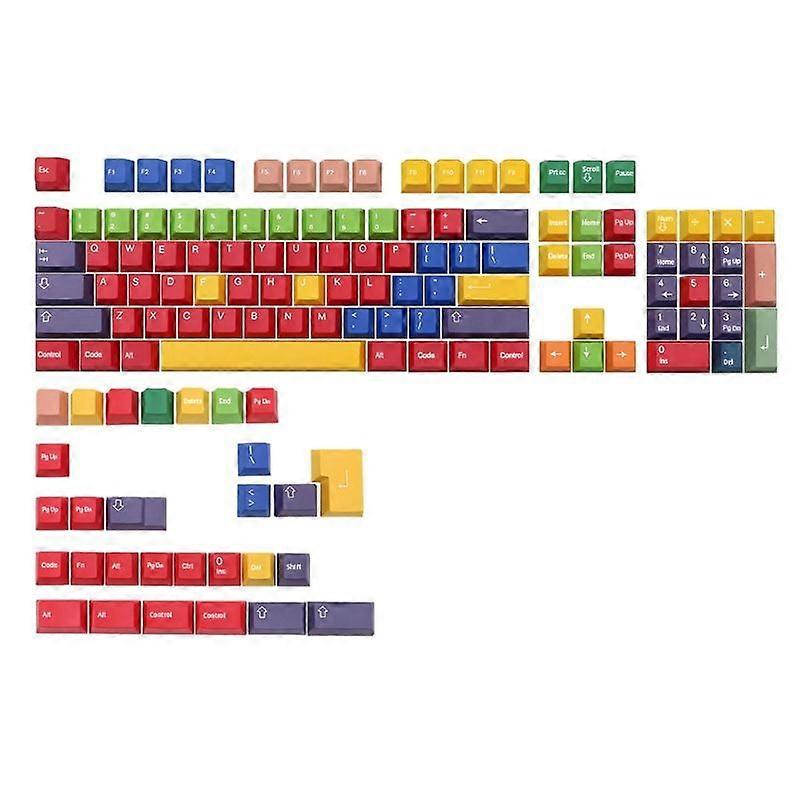 131 Keys/set Cherry Profile Handarbeit Keycap PBT Dye Subbed Mechanical for Key