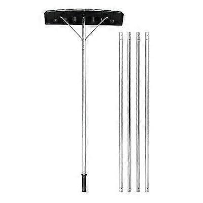 Fits for 4.820FT Adjustable Snow Roof Rake, Sectional Snow Rake Aluminum W/ Frame Size : 25' x 6' x 240'