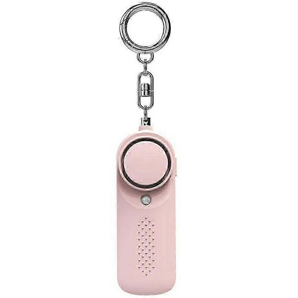 PA200 Personal Alarm Safety Device 130dB Loud Sound 10 Lumens LED Light Anti Wolf Artifact - Black