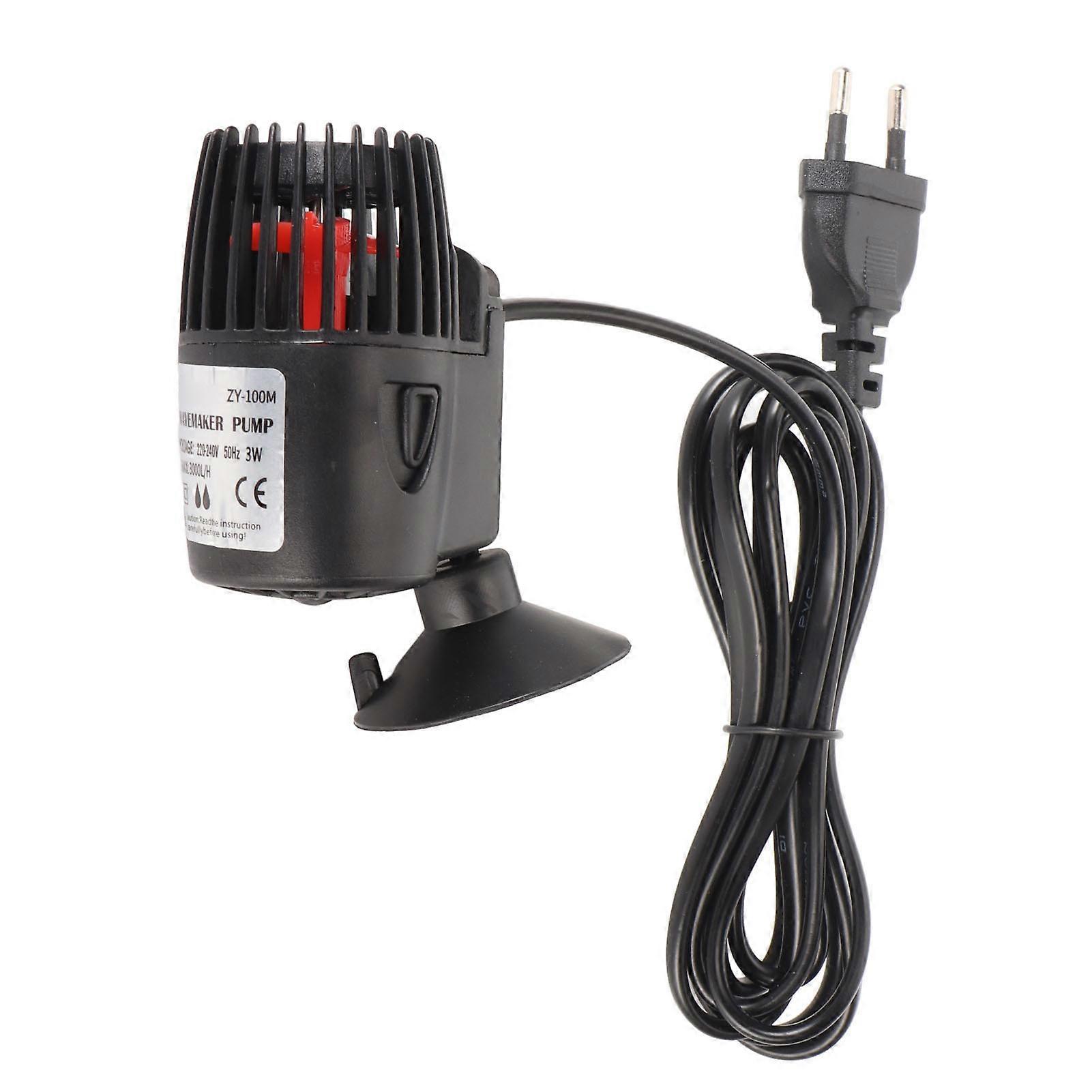 Aquarium Wave Maker 360 Degree Adjustable Ultra Quiet Fish Tank Powerhead Submersible Circulation Pump EU Plug 220V