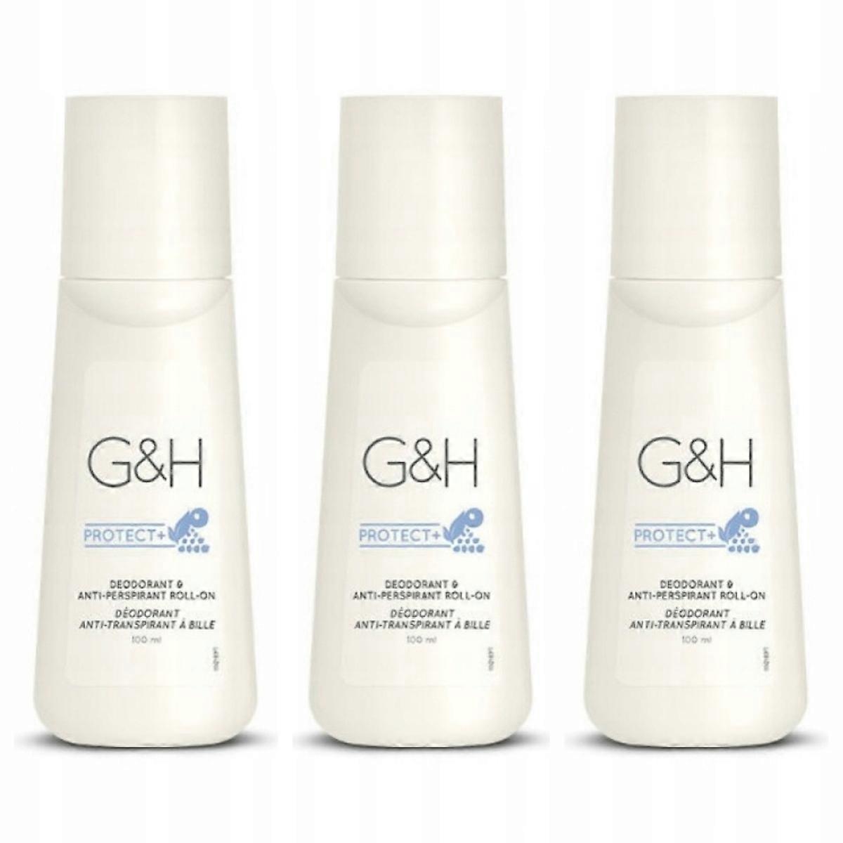 安利滚珠除臭剂和止汗剂 G&h100ml-3pcs， 氨