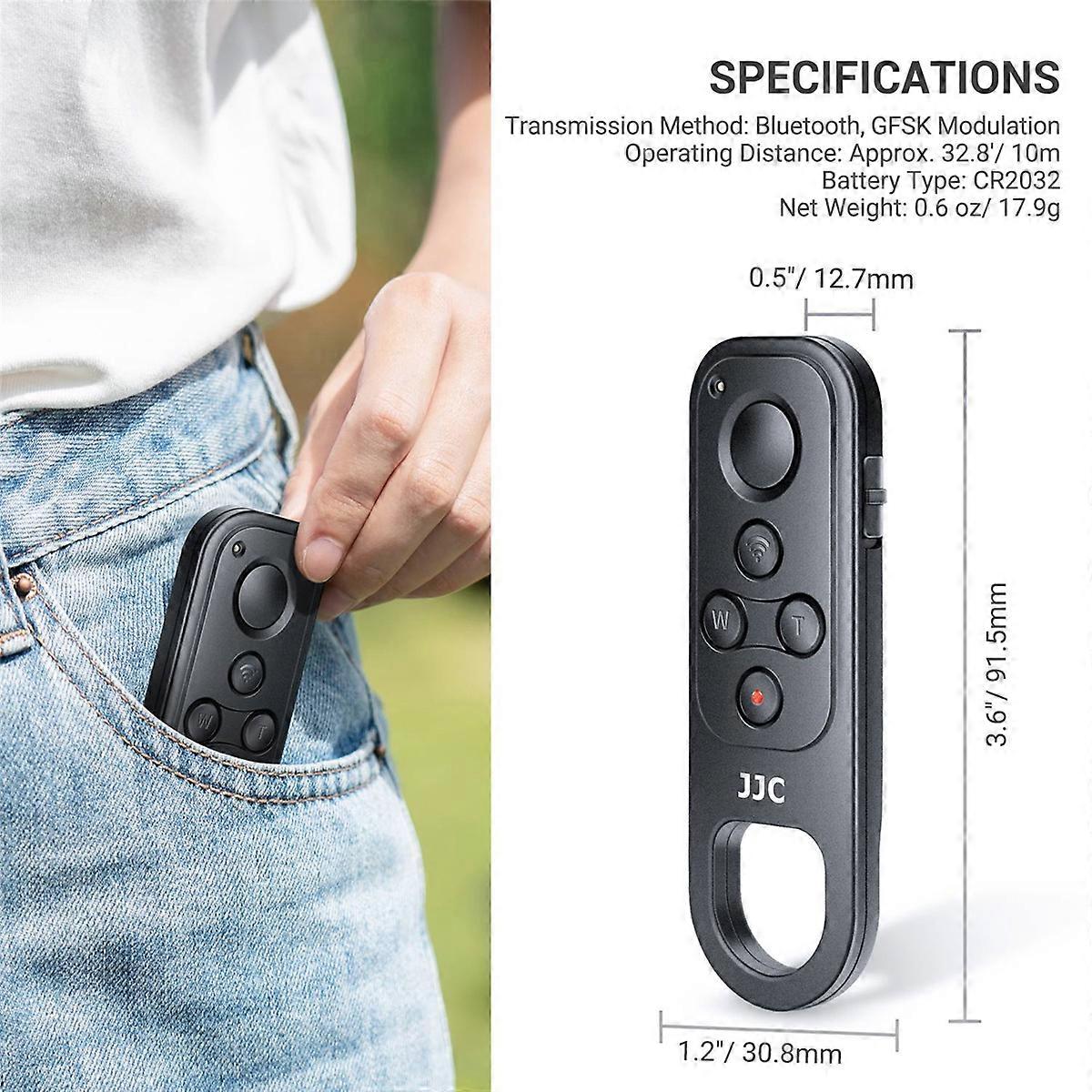 Bluetooth Remote Control for -BT1, X-T4, X-T3 Cameras