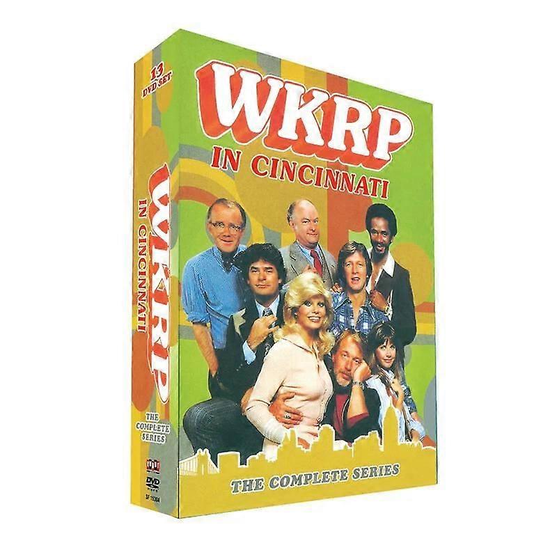 New Box Set WKRP in Cincinnati Seasons 1- 4 Complete Series DVD English version 13-Disc
