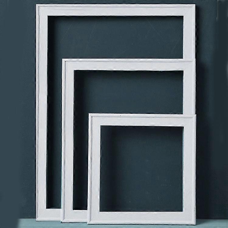3 in 1 Different Sizes Morandi Color Wooden Photo Frame Series Color Spray Paint Photo Props Photography Background Ornaments