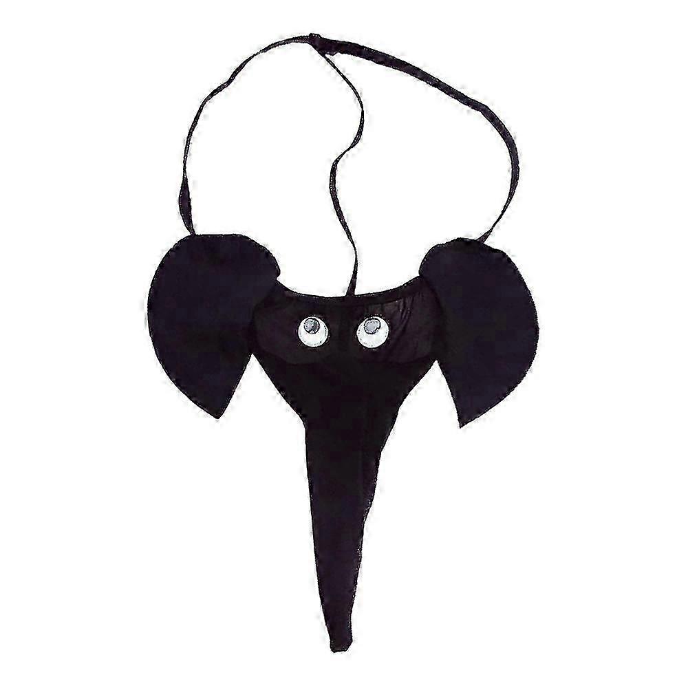 Hommes Nouveauté Eléphant G-strings Culottes Strings Sous-vêtements Slips Lingerie chanceux