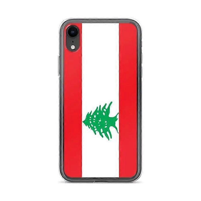 iPhone Case - PIXELFORMA - iPhone XR - Slim and Lightweight Design - Soft Silicone - Red and White