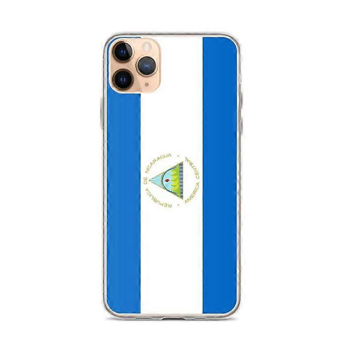 iPhone Case - Multicolored - Nicaragua Flag - Soft - Compatible with iPhone 11 Pro Max