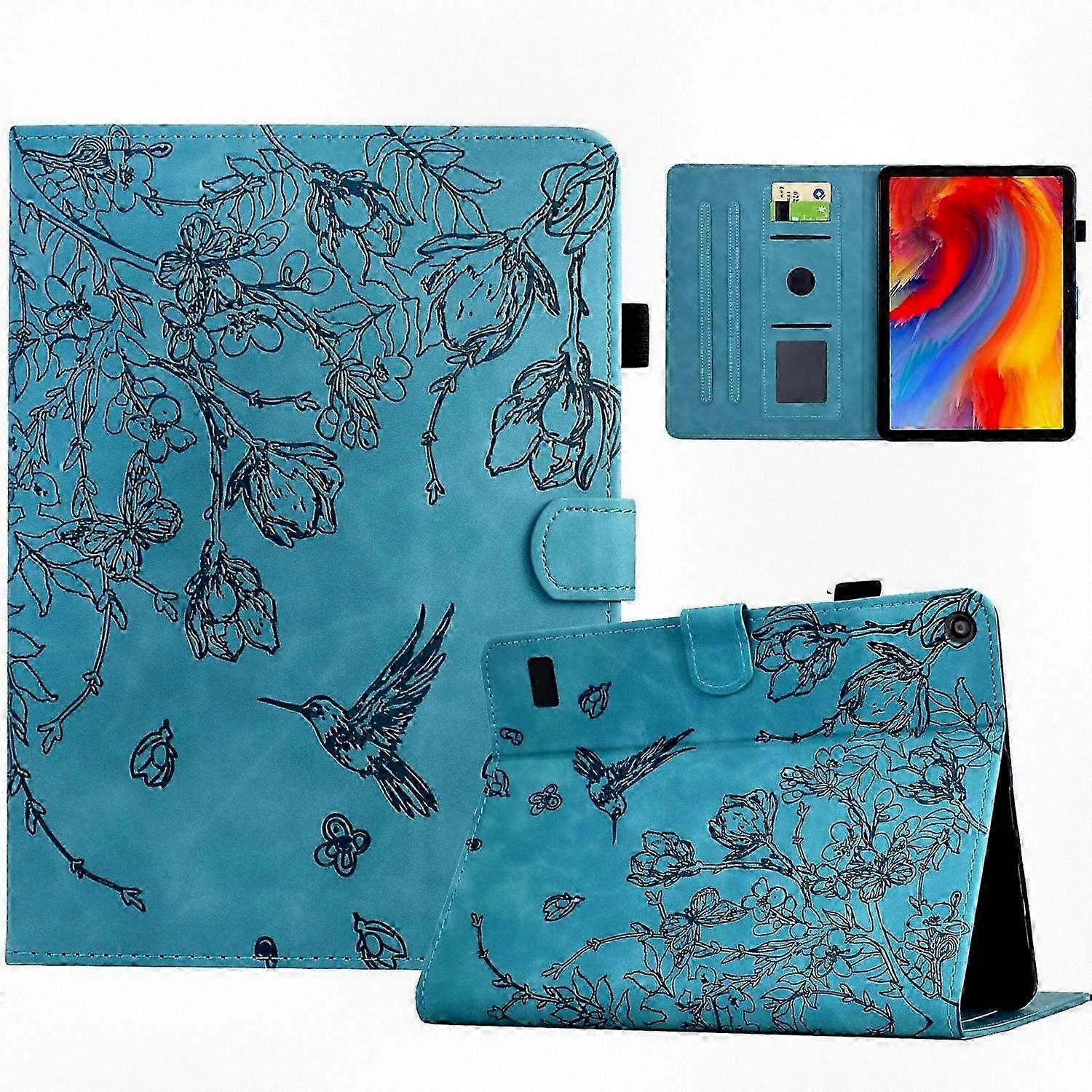 Embossed Leather Case Suitable for Certain Brand Fire 7 Models from 2015 to 2019