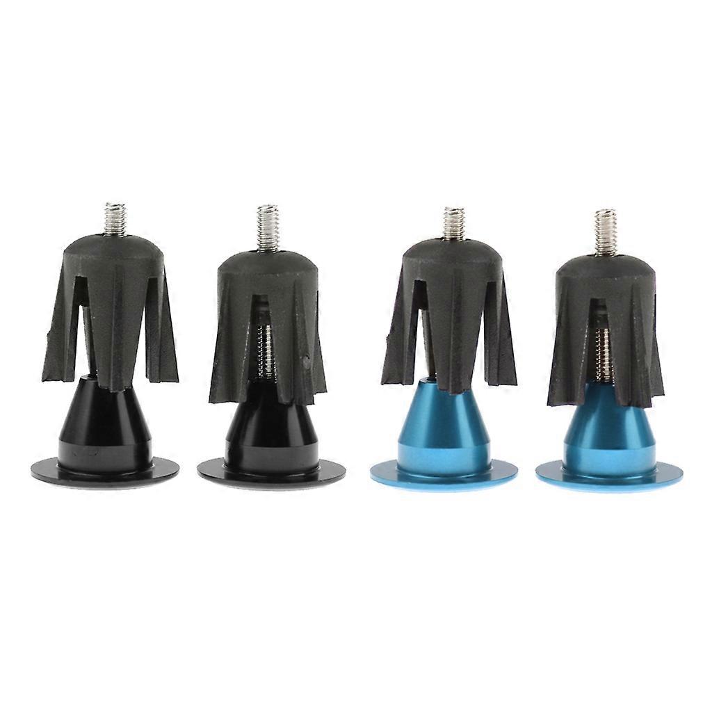 4x Premium Cycling Screw-in Handlebar Grips Handle Bar End Plugs