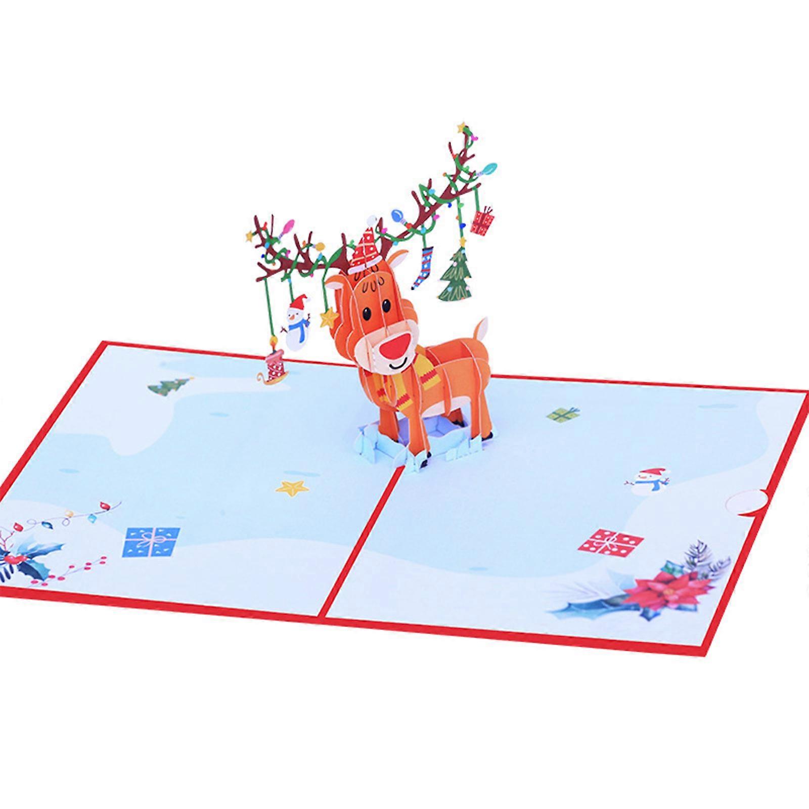 pre Pop Up Card Ornament Tulipán 3D Blahoželanie Dekorácia Ornament Blahoželanie k Všetko najlepšie k narodeninám Odchod do dôchodku Deň otcov