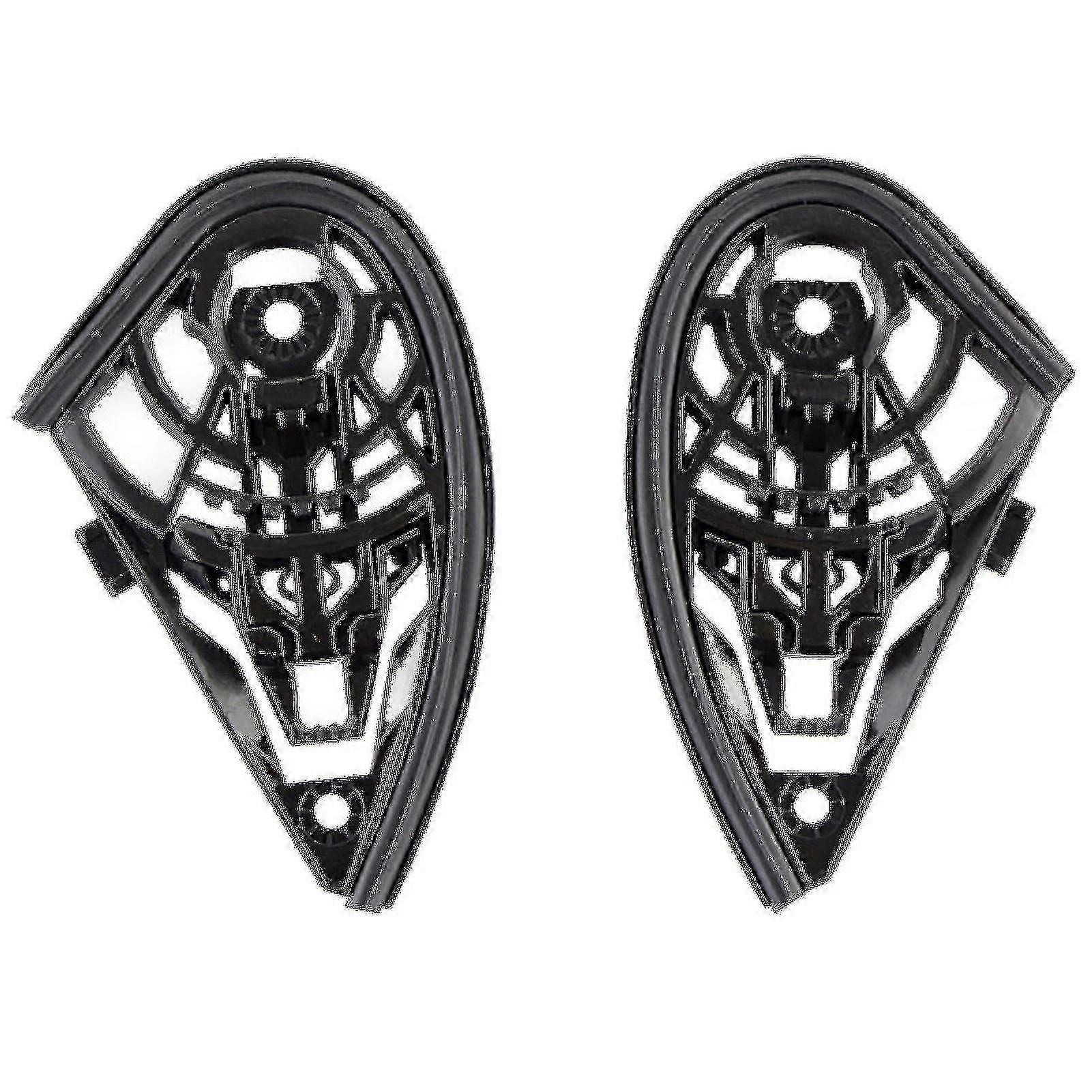 1 Pair Shield Base Plate Compact Tight Abs Helmet Gear Base Plate For Agv K1 K3sv K5 / K3 K4-hy