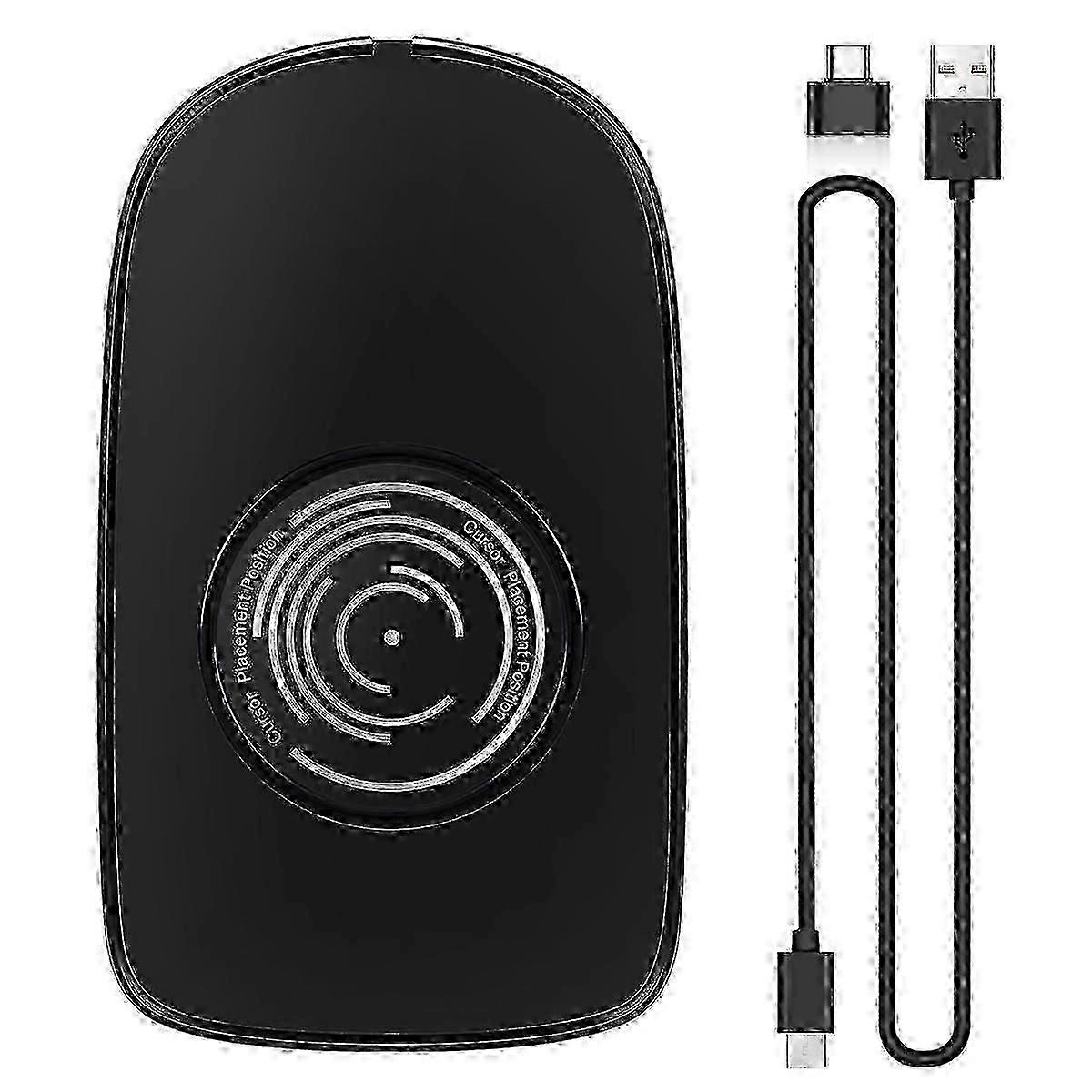 Mouse Jiggler USB Mouse Mover Mouse Movement Simulator with ON/OFF Switch for Computer Awakening, Keeps PC Active jn