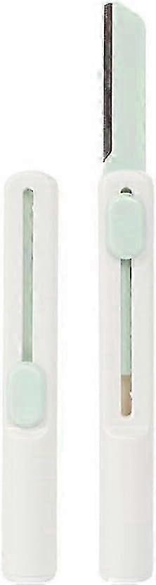 Rasoir à sourcils rétractable pour femmes - 2pcs Tondeuse à sourcils vert et rasoir pour le visage