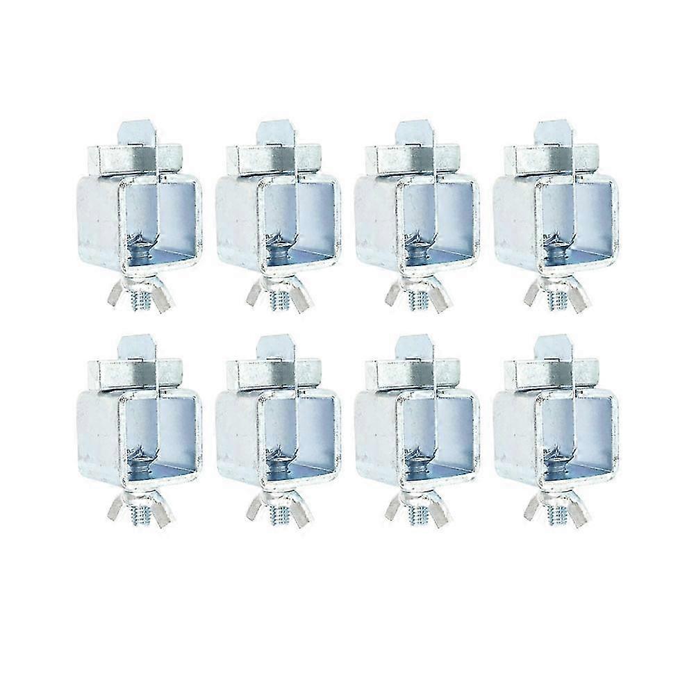 8 Pcs Welding Clips Set Skin Panel Clamp Silver Soldering Clamp