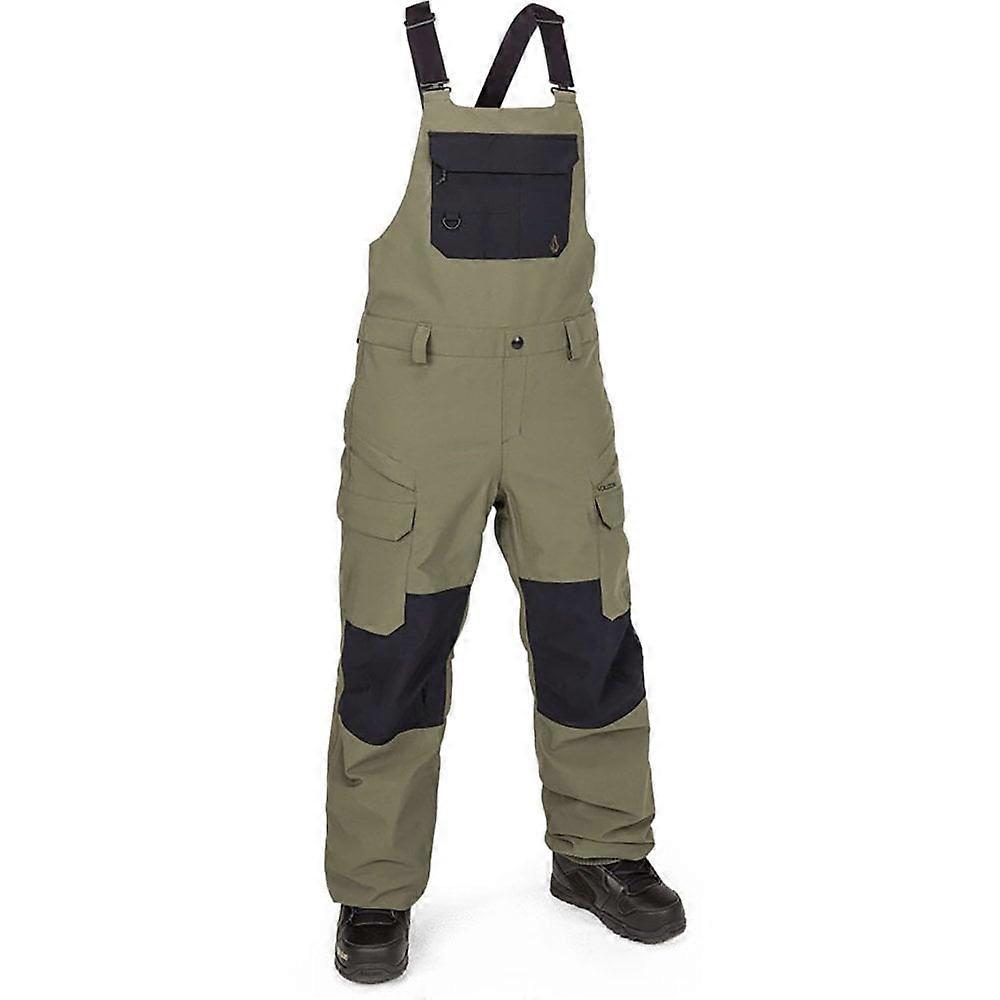 Women's Volcom Womens Creston 3D Stretch Bib Overall / Ivy / S