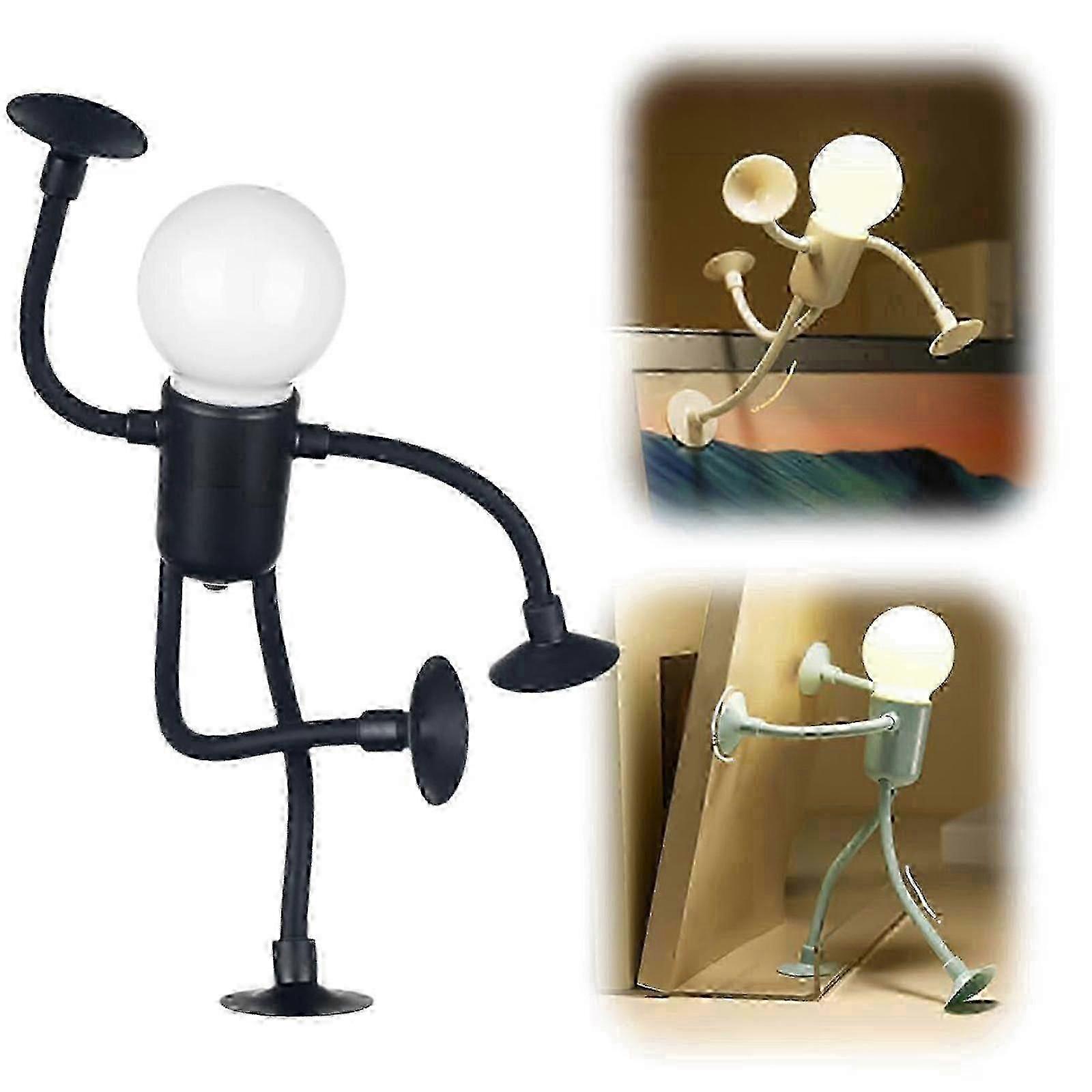 Night Light Shape Changeable Funny Lightbulb Man Diy Lights 2025 Newest Cute