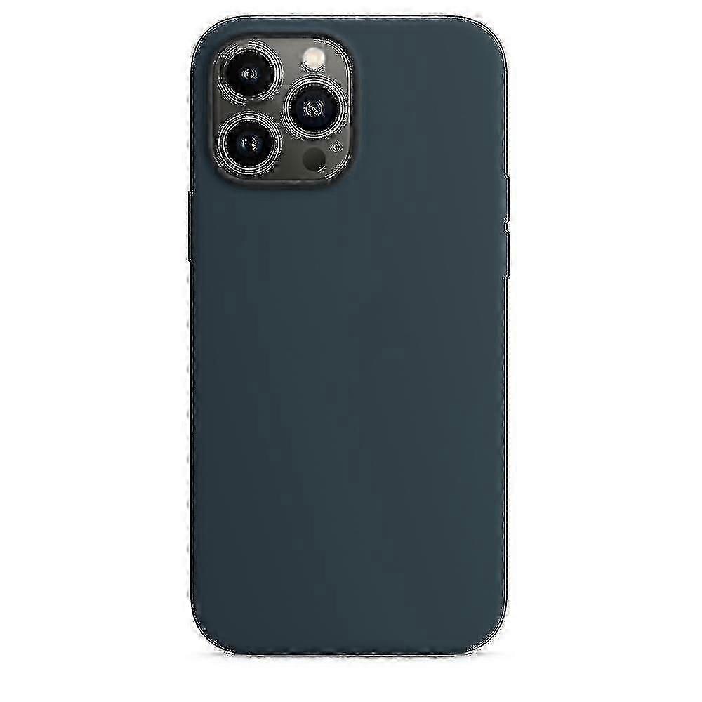 Silicone Protective Case for iPhone 13 Pro Max with Full Body Coverage and Precise Cutouts Design