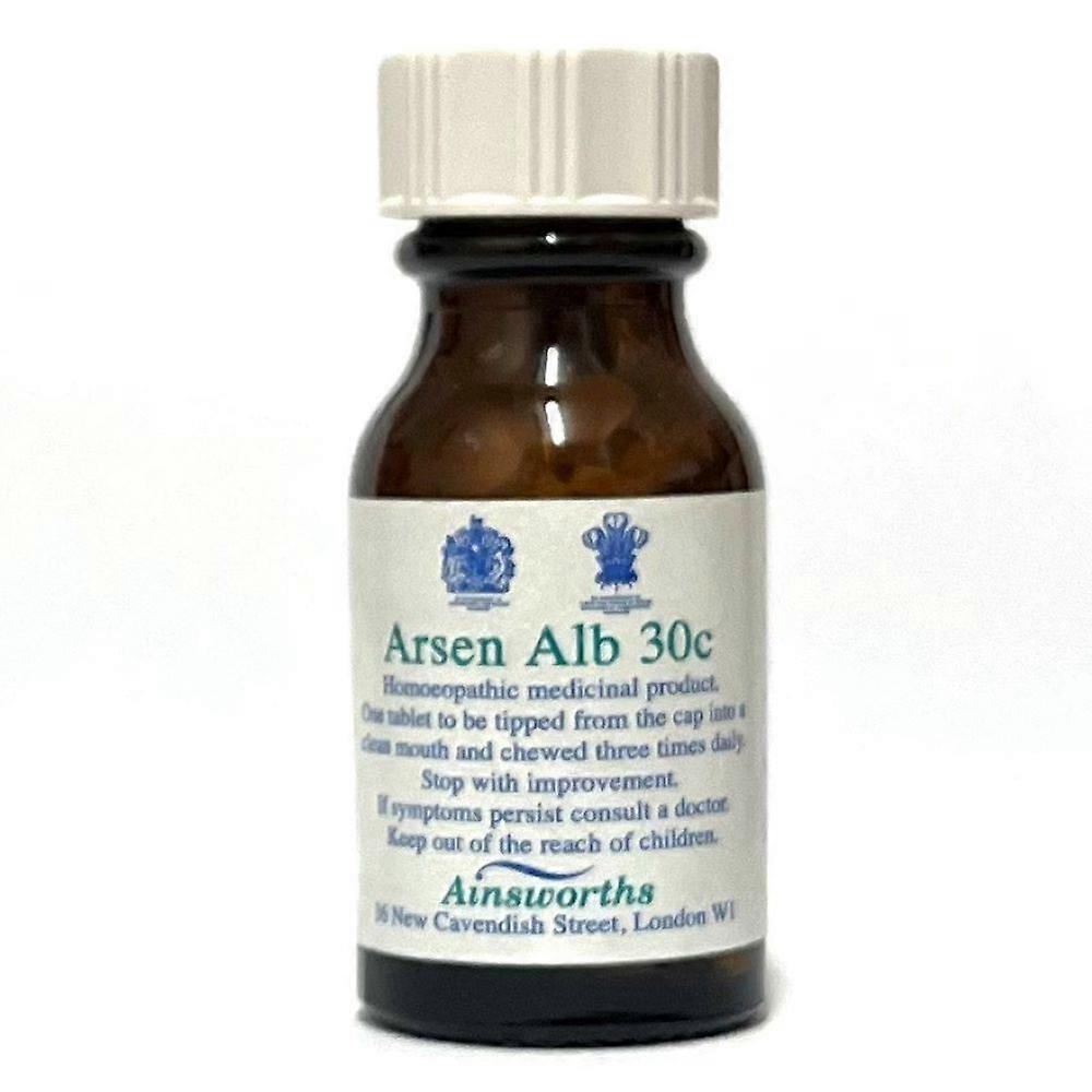 Ainsworths Arsen Alb 30C 单方药效 120 片