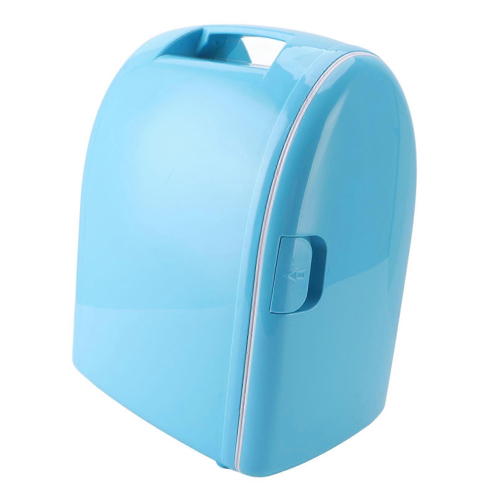 6L Mini Fridge Cooler and Warmer Quiet Energy Saving Portable Compact Refrigerator for Food Drinks Skin Care Cosmetics
