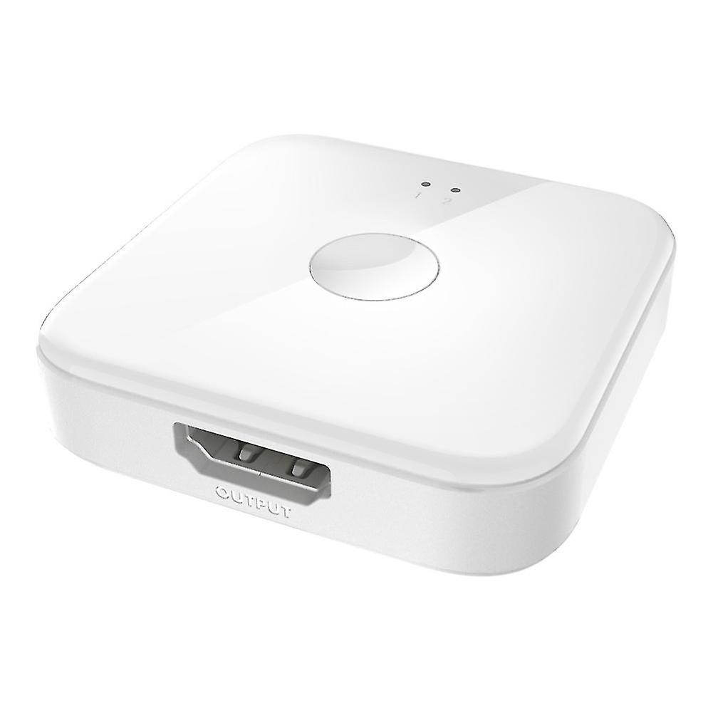 Portable 4k High Clarity Bi-direction 2 In 1 Out Hdmi-compatible Switcher Splitter Adapter For Tv Pc