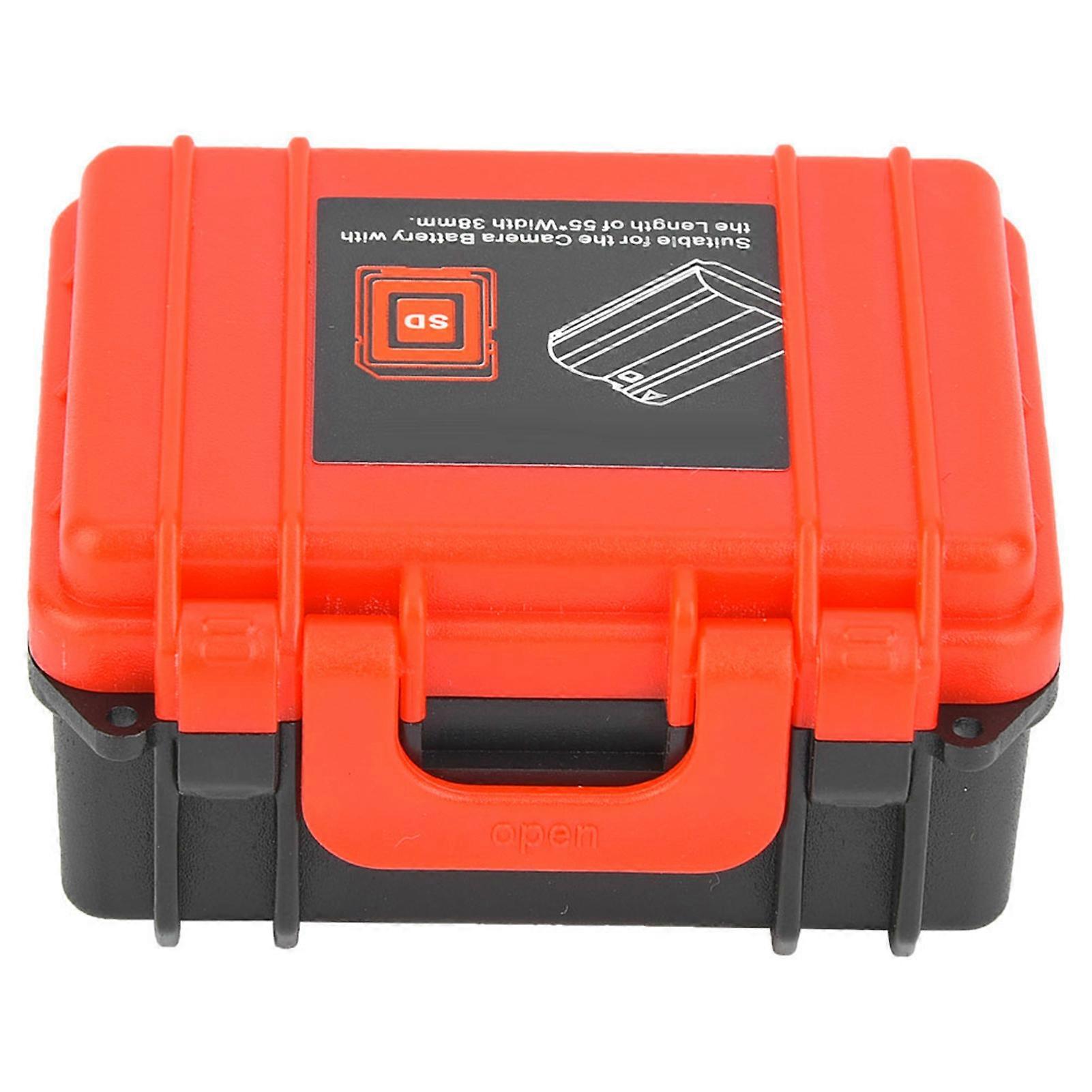 Durable ABS Camera Battery & Memory Card Storage Box - Protect & Organize Your Gear