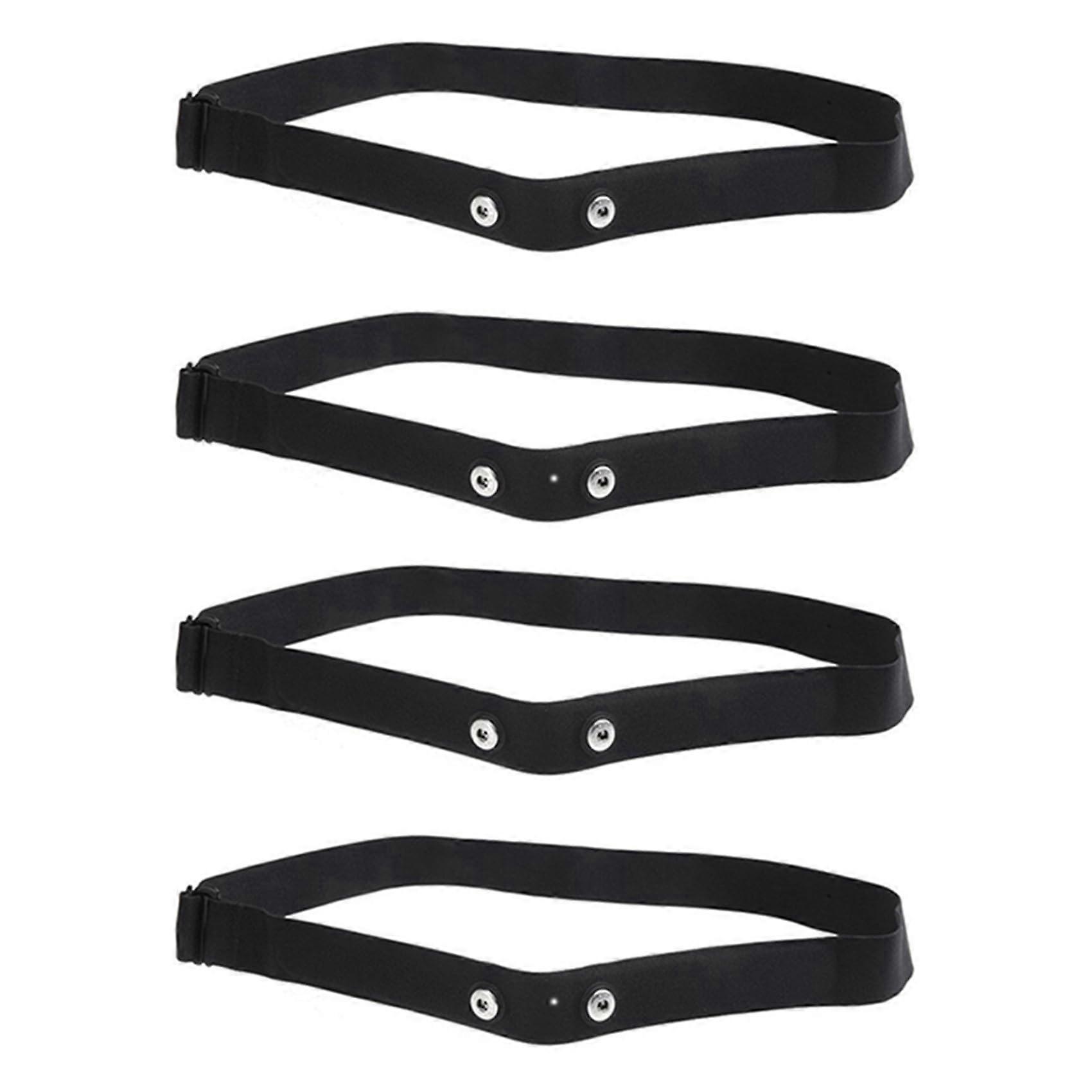 Pack of 4 Elastic Frequency Chest Strap Bands for Geonaut Frequency Sensor Chest Strap