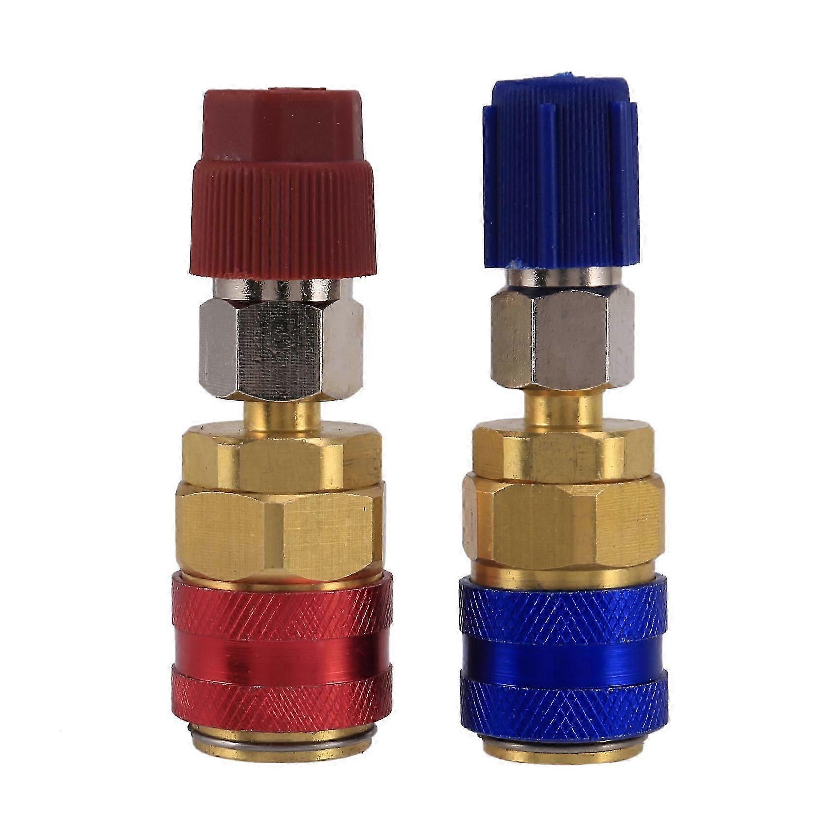 R134A Refrigerant Quick Connector Adapter for Automotive AC High & Low Port