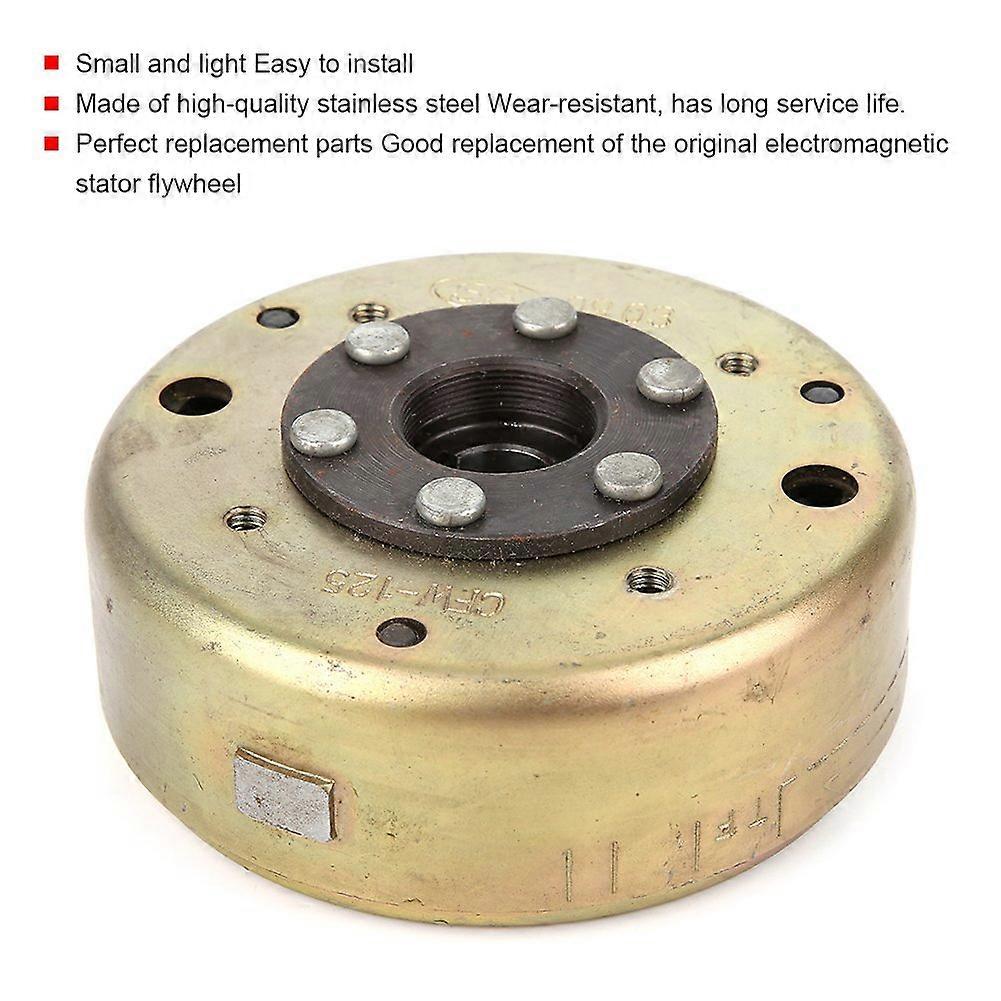 Moto 125 X AUTOHAUX 5 Fils 6 Pôle DC Moto Magneto Stator Pour 125Cc Coupe Circuit 12 V