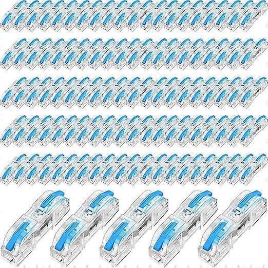 Lever Wire Connectors Nuts, Compact Splicing Wire Connectors Lever Wire Connectors Terminal Blocks Wire Connectors Nut Assortment for 28-12 AWG, Soft
