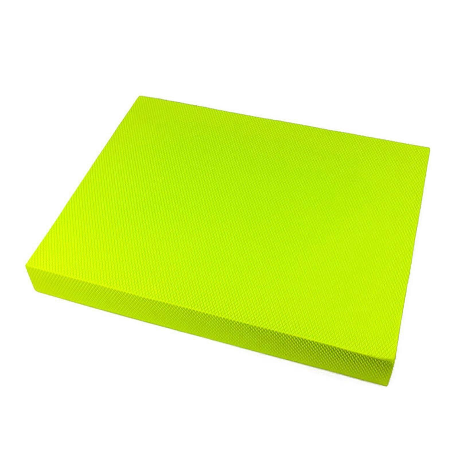 Foam Balance Training Pad Non-Slip Exercise Board with Kneeling Cushion for Pilates and Core Stability Fitness