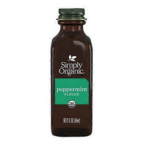 Simply Organic Peppermint Flavor, 59 Ml (6 Count)