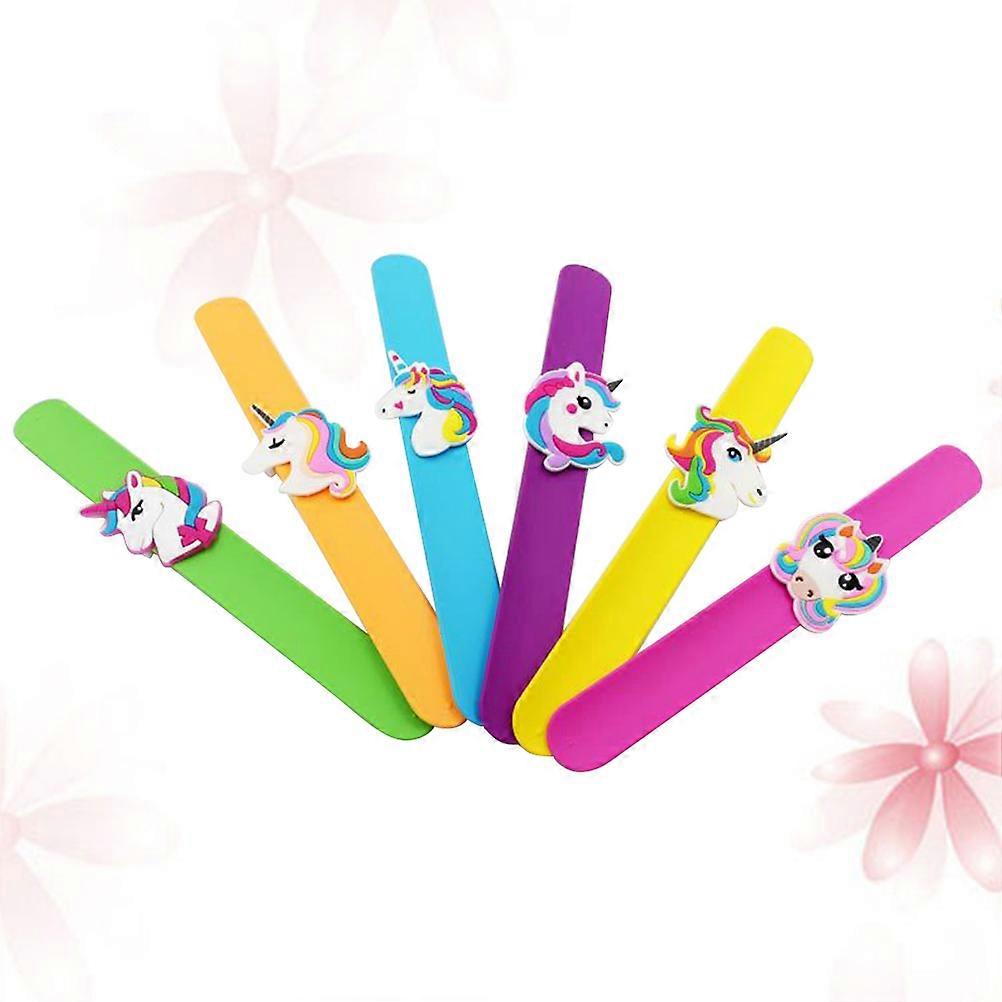 Wristbands For Events Christmas Style Silicone Material Adjustable Size Comfortable Wearing 6Pack for Party Decoration