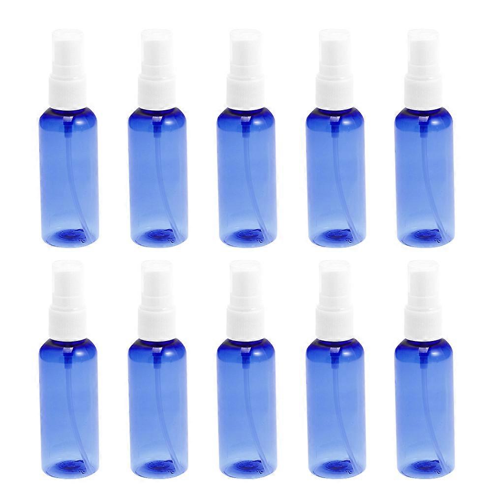 Travel Pump Bottle Fine Spray Blue Light Avoid Portable Travel Bottle Daily Life Use 10Pcs