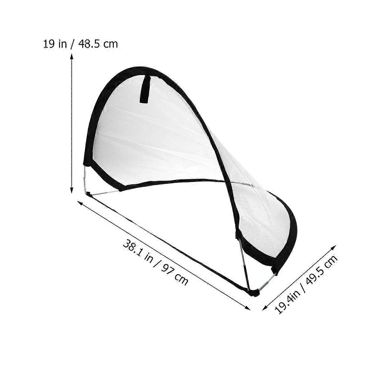 Portable Mini Football Goal Net for Outdoor Soccer Training and Garden Play – Foldable Soccer Goal Door for Practice and Recreation