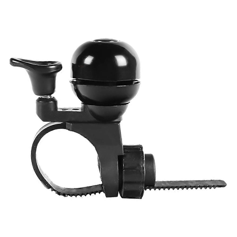 Loud Bike Bell for Adults Easy No Tool Installation for Mountain Bikes, Scooters, and Tricycles Compact Black Design